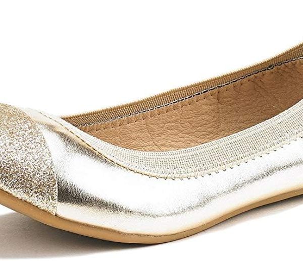 Women's Sole-Flex Ballerina Walking Flats Shoes